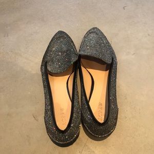 Women’s J. Crew Glitter Loafers
